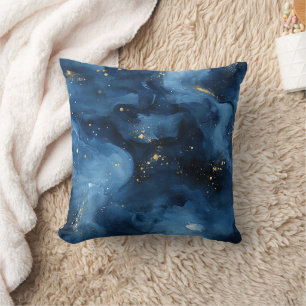 Cojín Decorativo Galaxia del Cielo Azul