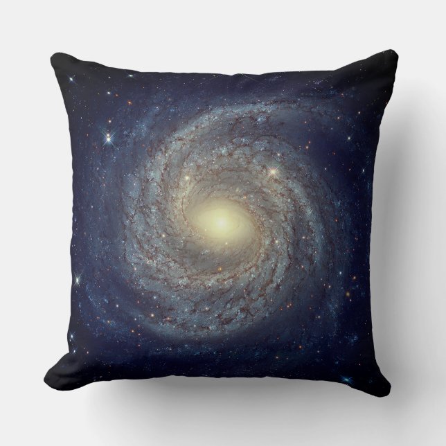 Cojín Decorativo Galaxia del espacio ultraterrestre profundo (Anverso)