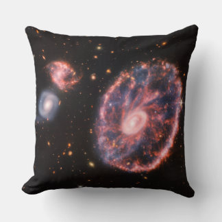 Cojín Decorativo Galaxia del Molinete, Telescopio espacial James We