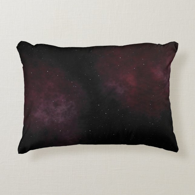 Cojín Decorativo Galaxia del universo del espacio de fondo (Anverso)