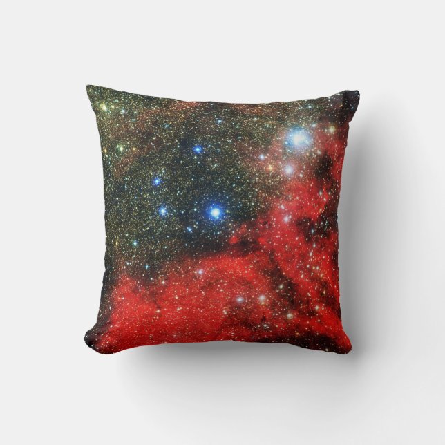 Cojín Decorativo Galaxia Dustada De Oro Caído (Anverso)
