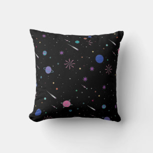 Cojín Decorativo Galaxia Luna estrellas ,Cielo Nocturno,  Astronomí