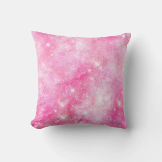 Cojín Decorativo Galaxia rosa Universo