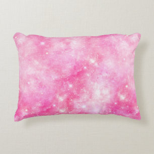 Cojín Decorativo Galaxia rosa Universo