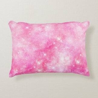Cojín Decorativo Galaxia rosa Universo