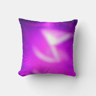 Cojín Decorativo Galaxia rosa y púrpura abstracta