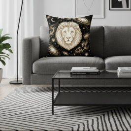 Cojín Decorativo Galaxy Home Decor Leo Zodiac Celestial