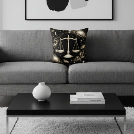 Cojín Decorativo Galaxy Home Decor Libra Zodiac Celestial
