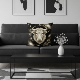 Cojín Decorativo Galaxy Home Decor Taurus Zodiac Celestial