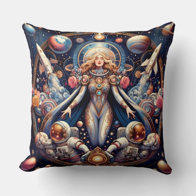 Cojín Decorativo Galaxy Queen (Anverso)