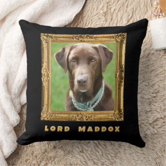 Cojín Decorativo Galería de Perros Arte Pared - Retrato Regal Nombr
