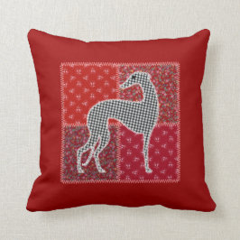 Cojín Decorativo Galgo estilizado “Montaje "
