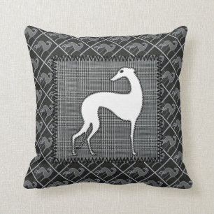 Cojín Decorativo Galgo estilizado “Montaje "