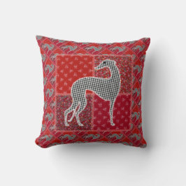 Cojín Decorativo Galgo estilizado “Montaje "