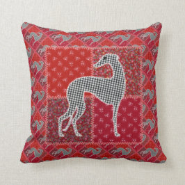 Cojín Decorativo Galgo estilizado “Montaje "