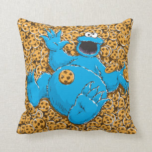 Cojín Decorativo Galleta Monster Vintage y Galletas