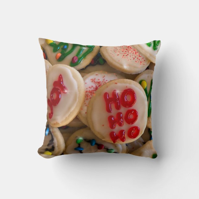 Cojín Decorativo Galletas de Navidad (Anverso)