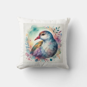 Cojín Decorativo Gallineta isabelina 020824AREF119 - Watercolor