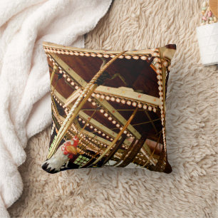 Cojín Decorativo Gallo de Carrusel Antiguo