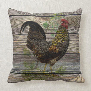 Cojín Decorativo Gallo rústico de campo
