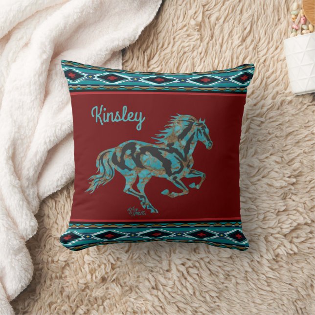 Cojín decorativo Galloping de Caballo (Manta)