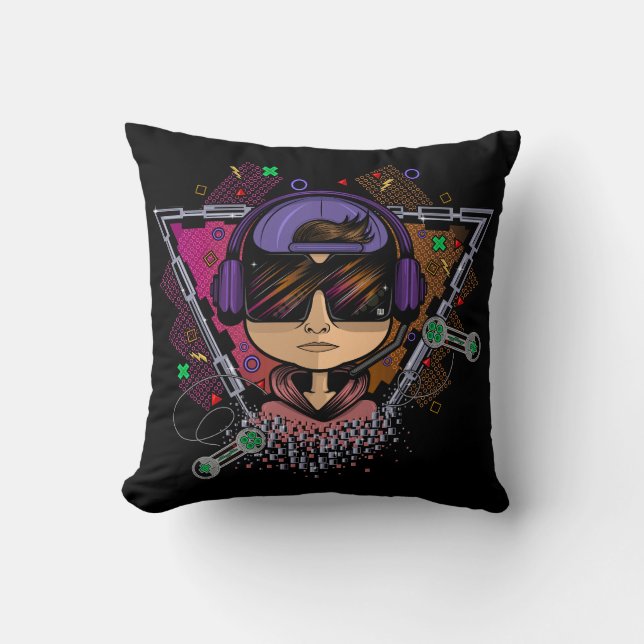 Cojín Decorativo Gamer Boy (Anverso)