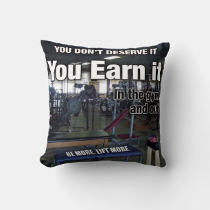 Cojín Decorativo Ganar: Motivación de entrenamiento