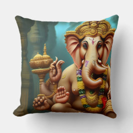 Cojín Decorativo Ganesh se toma un selfie