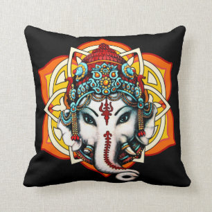 Cojín Decorativo ganesha, amortiguador exótico