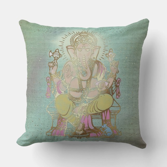 Cojín Decorativo GANESHA - Pillow (Anverso)