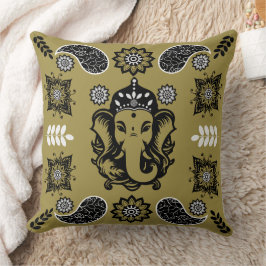 Cojín Decorativo Ganesha Themed Hindu Art Print