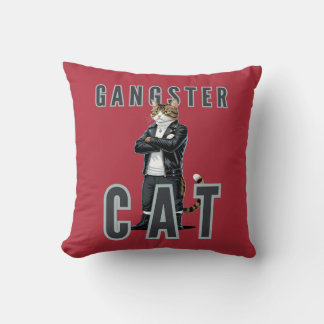 Cojín Decorativo Gangster Cat Bad Boy