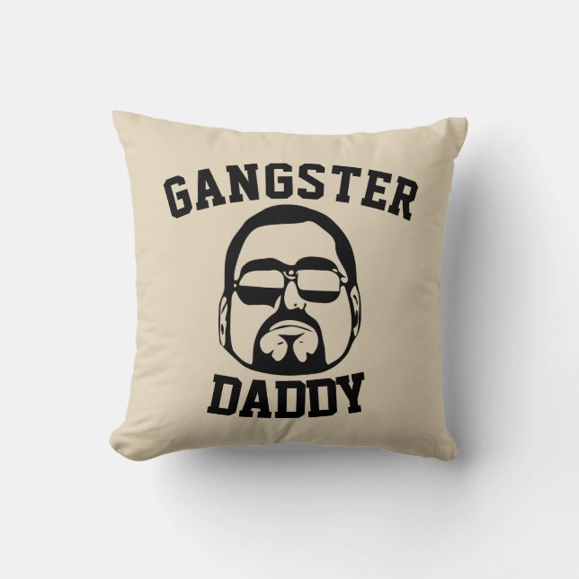 COJÍN DECORATIVO GANGSTER DADDY DAD PILLOWS (Anverso)