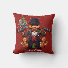 Cojín Decorativo Gángster de Pan de Jengibre