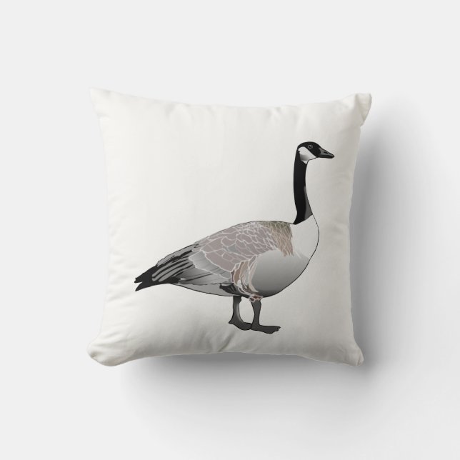 Cojín Decorativo Ganso Canadiense (Anverso)