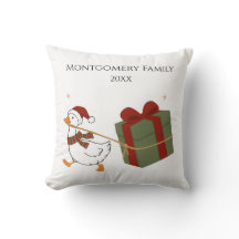 Ganso Ladrón de Regalos de Navidad Personalizado