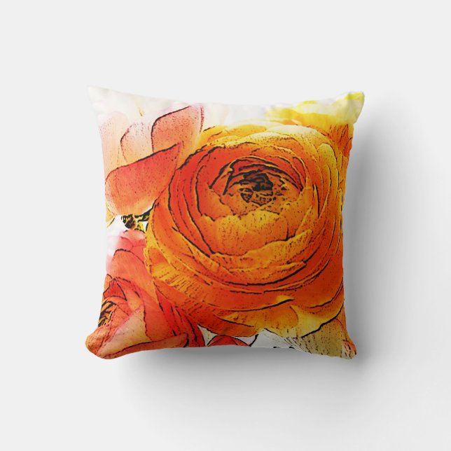 Cojín Decorativo Gardenia (Anverso)