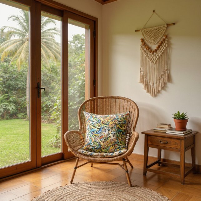 Cojín Decorativo garganta de lagarto (Subido por el creador)