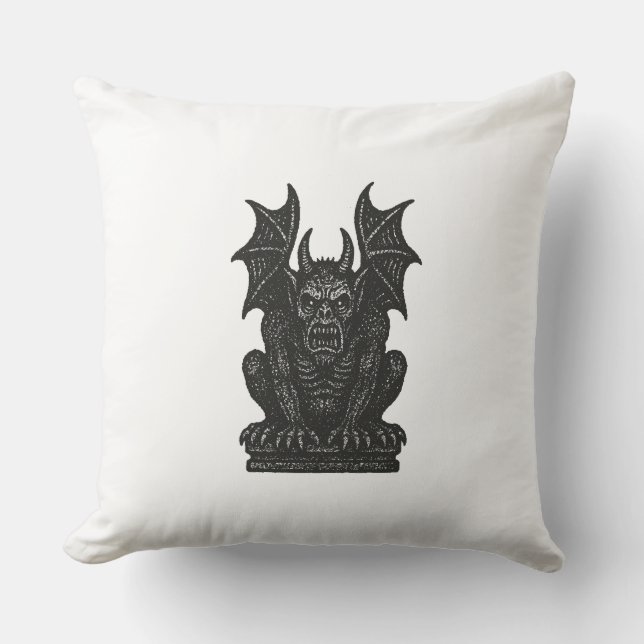 Cojín Decorativo Gargoyle (Anverso)