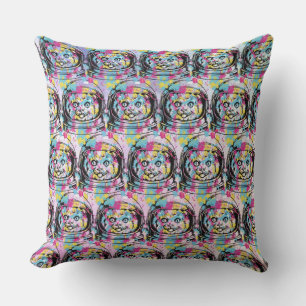 Cojín Decorativo Gata Astronauta