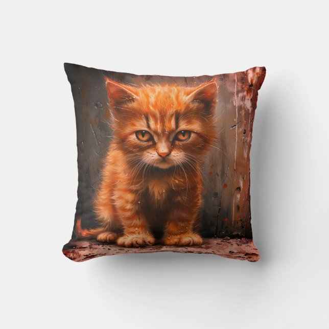 Cojín Decorativo Gatito (Anverso)