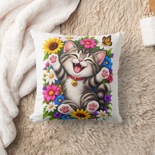Cojín Decorativo gatito (Manta)