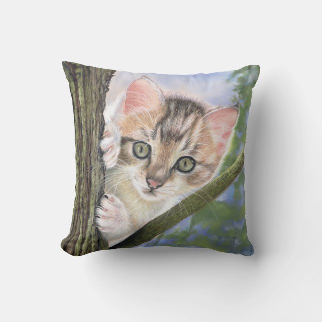 Cojín Decorativo Gatito (Anverso)