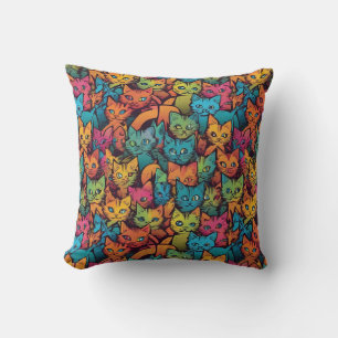 Cojín decorativo gatito