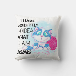 Cojín decorativo gatito
