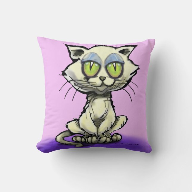 Cojín decorativo gatito (Anverso)