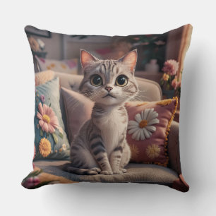 Cojín Decorativo Gatito