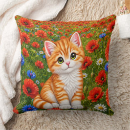 Cojín Decorativo Gatito Adorable
