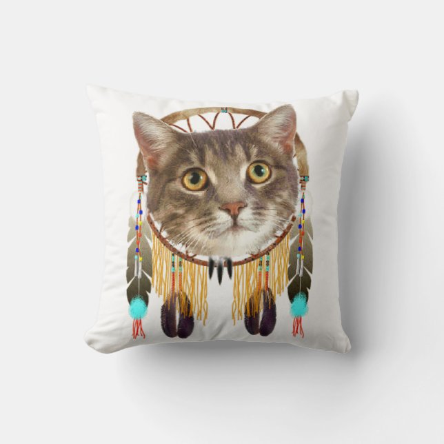 Cojín Decorativo Gatito de Dreamcatcher (Anverso)