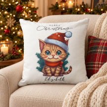 Gatito de Navidad Personalizado y Adorable